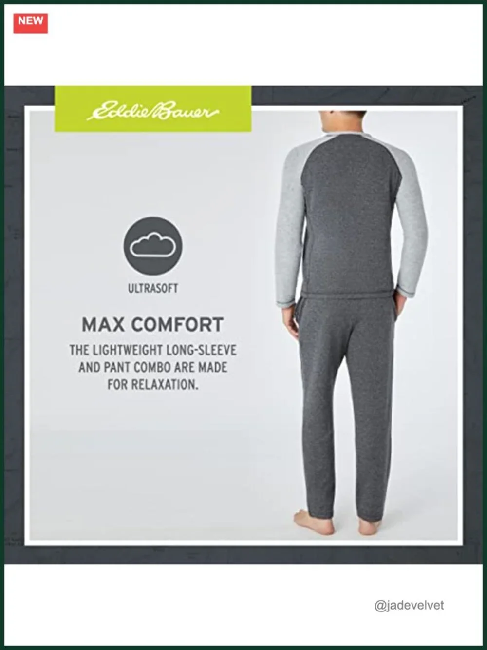2-Piece Ultra Soft Long Sleeve Shirt & Pants Sleepwear Men's Loungewear Sets